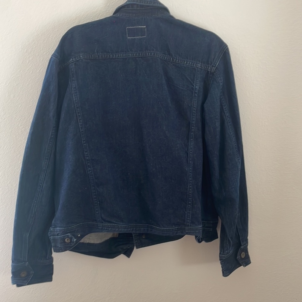 Rag & Bone Dark wash Mens denim jacket - Picture 4 of 5
